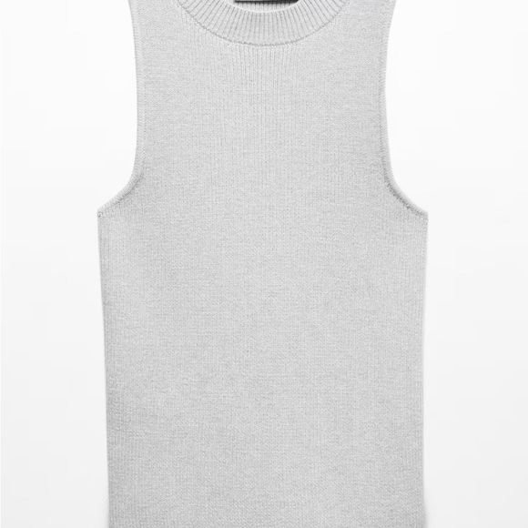 Mango ribbed knit top - Picture 3 of 6